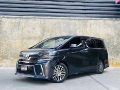 2018 Toyota VELLFIRE 2.5 Z G EDITION รถตู้/MPV รถบ้านมือเดียว